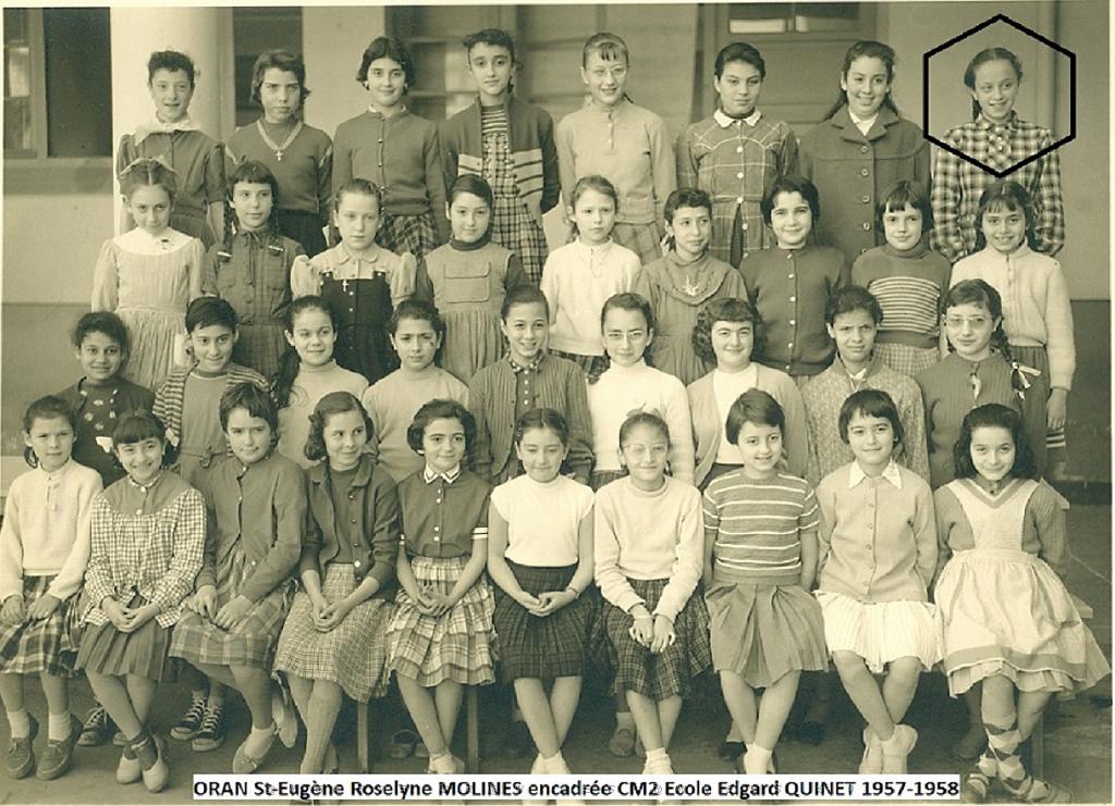 ORAN - Saint Eugene-Roselyne Molines 1957 CM2.jpg
